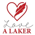Graphic with the words Love a Laker