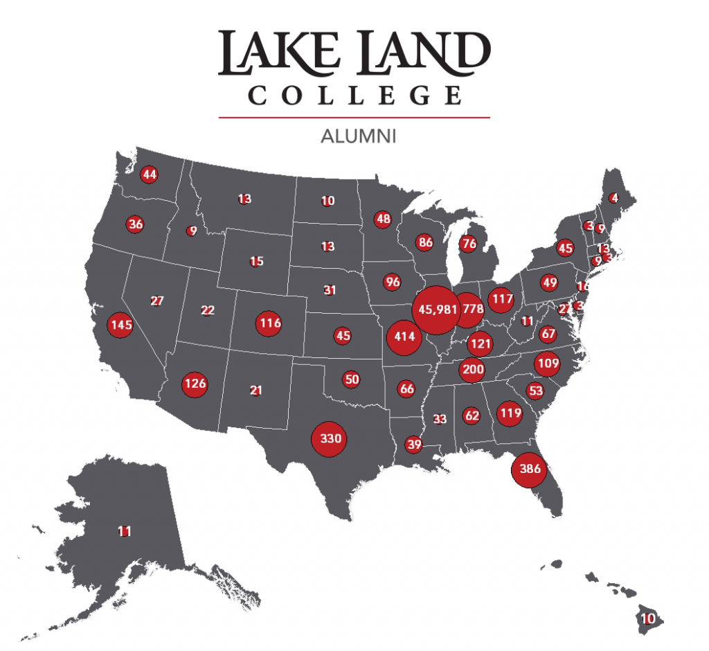 Alumni Map – Lake Land College